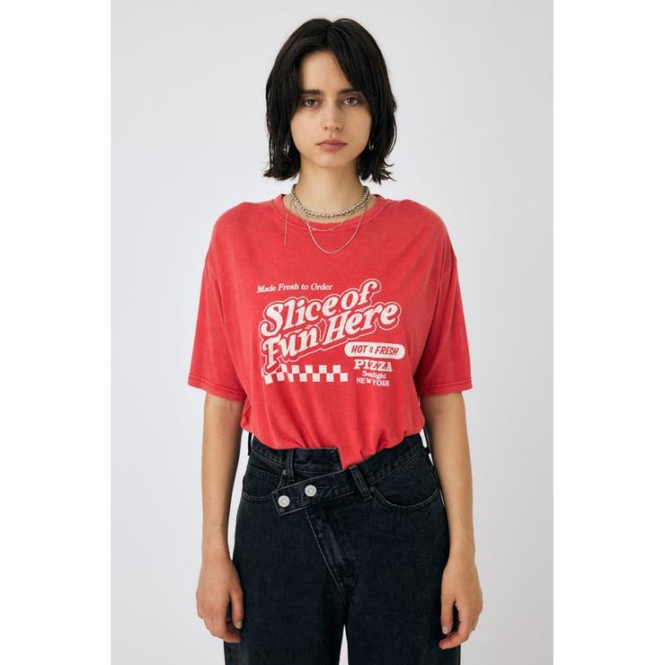 PIZZA STORE Tシャツ | MOUSSY OUTLET | 詳細画像12 