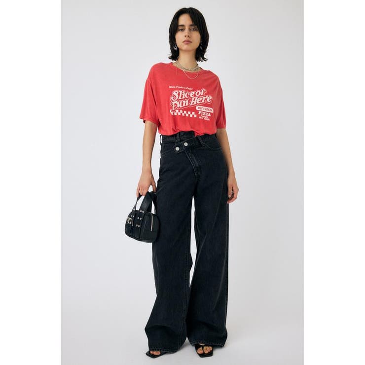 PIZZA STORE Tシャツ | MOUSSY OUTLET | 詳細画像8 