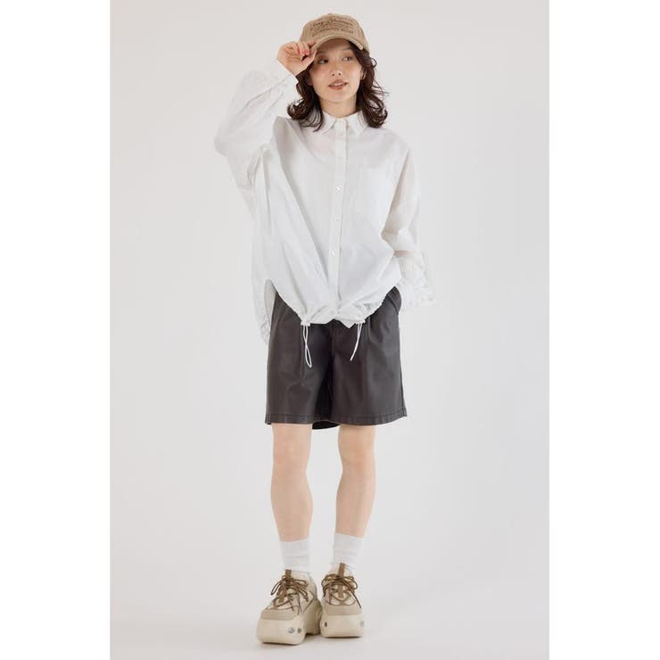 ドロストオーバーシャツ | RODEO CROWNS WIDE BOWL | 詳細画像4