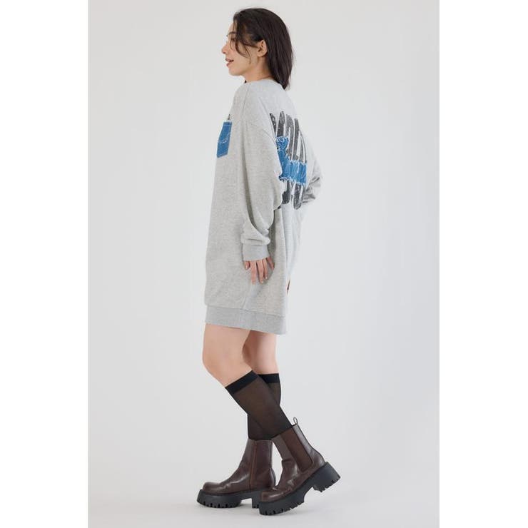 グランジロゴデニムアップリケワンピース | RODEO CROWNS WIDE BOWL | 詳細画像22 