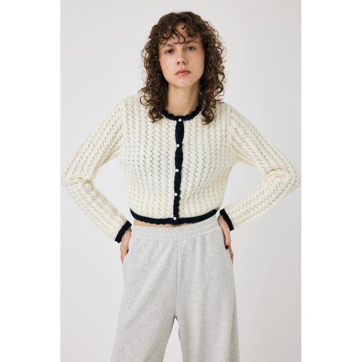 GLITTER ニットカーディガン | MOUSSY OUTLET | 詳細画像4 