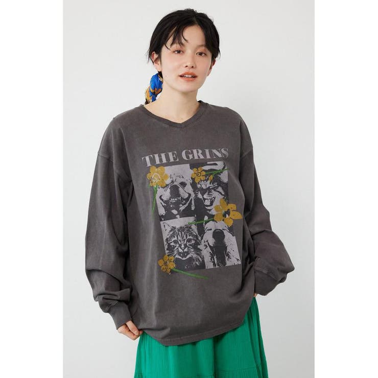 C.GRY | アソートバンドロングTシャツ | RODEO CROWNS WIDE BOWL