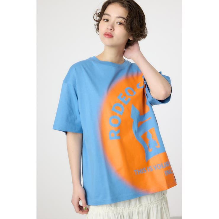 クラウン ハーフトーン Tシャツ | RODEO CROWNS WIDE BOWL | 詳細画像25 