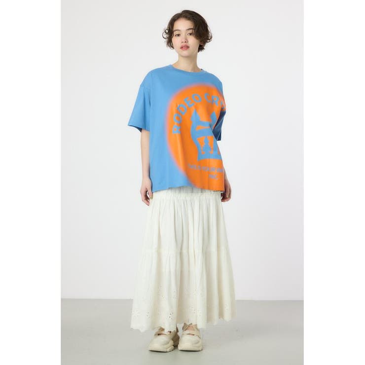 クラウン ハーフトーン Tシャツ | RODEO CROWNS WIDE BOWL | 詳細画像28 
