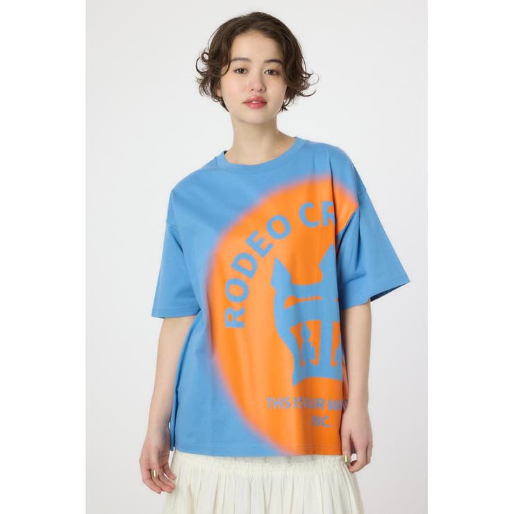 クラウン ハーフトーン Tシャツ | RODEO CROWNS WIDE BOWL | 詳細画像24 