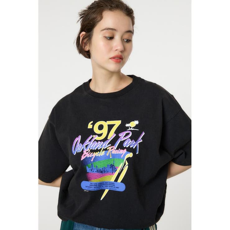 BLK | G/O 97’Oakland Park Tシャツ | RODEO CROWNS WIDE BOWL