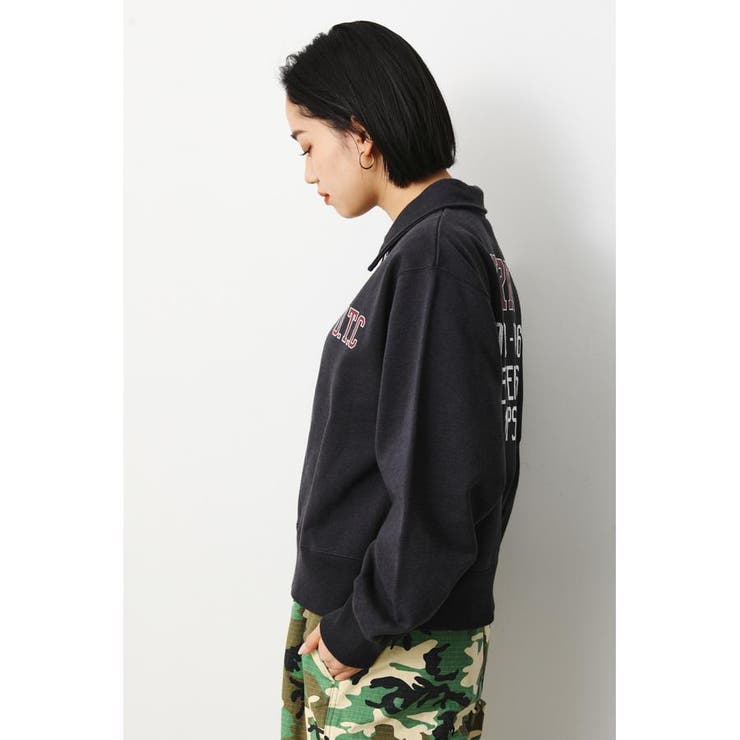 GOOD OLDハーフジップスウェットトップス | RODEO CROWNS WIDE BOWL | 詳細画像2 