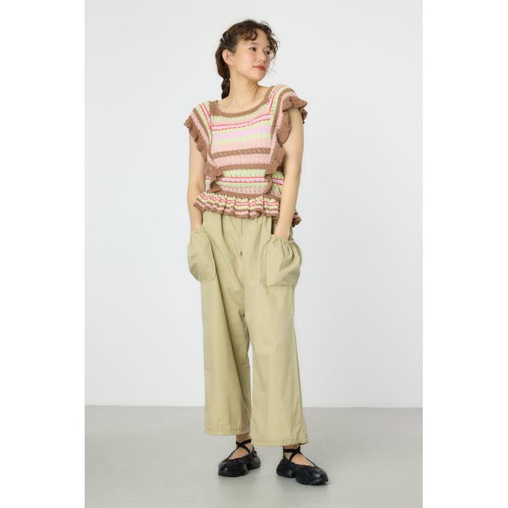 ウエストフリルサス付きパンツ | RODEO CROWNS WIDE BOWL | 詳細画像14 