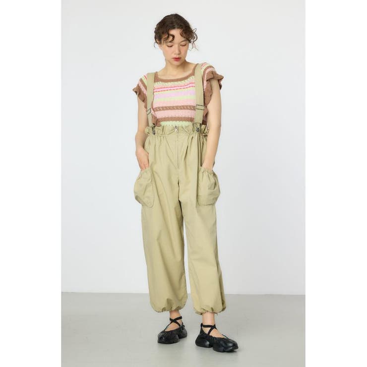 ウエストフリルサス付きパンツ | RODEO CROWNS WIDE BOWL | 詳細画像15 