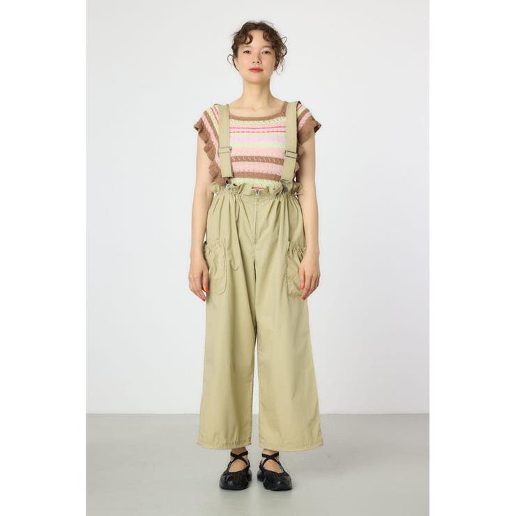 ウエストフリルサス付きパンツ | RODEO CROWNS WIDE BOWL | 詳細画像16 