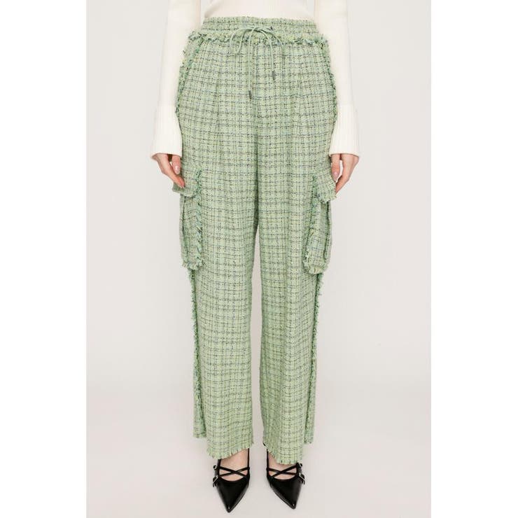 SPRING TWEED CARGO パンツ | SLY OUTLET | 詳細画像3 