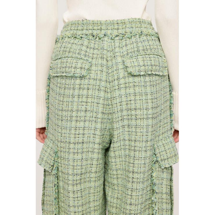 SPRING TWEED CARGO パンツ | SLY OUTLET | 詳細画像7 