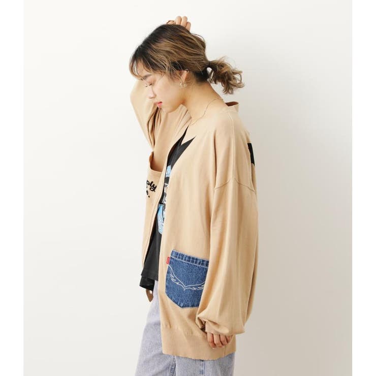 ダブルポケットニットカーディガン 品番 Bjlw Rodeo Crowns Wide Bowl ロデオクラウンズ ワイドボウル のレディースファッション通販 Shoplist ショップリスト