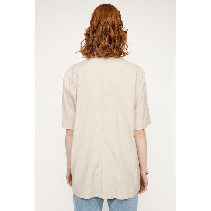 LINEN SHORT SLEEVE ジャケット | SLY OUTLET | 詳細画像6