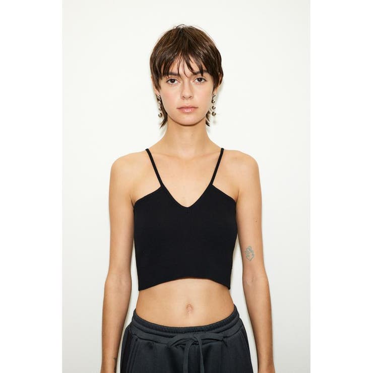 BLK | CROP 2WAY HG キャミソール | SLY OUTLET