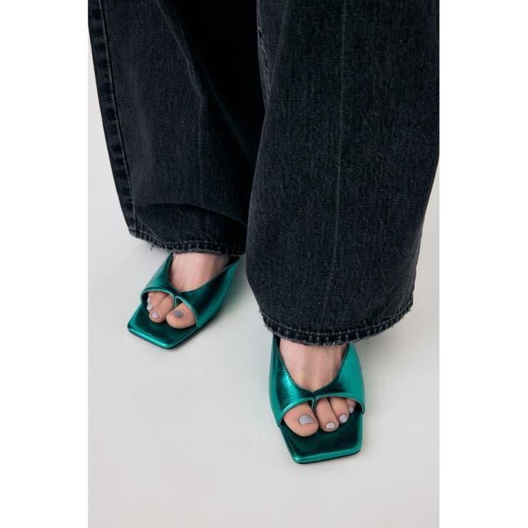 SQUARE TOE THONG サンダル | MOUSSY OUTLET | 詳細画像23 