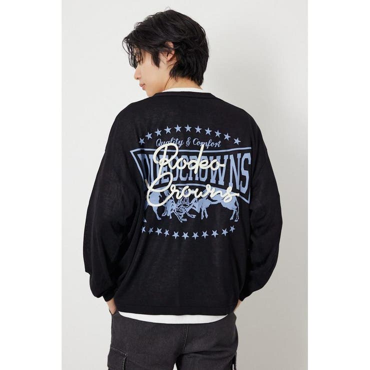 BLK | ロープロゴニットトッパー | RODEO CROWNS WIDE BOWL