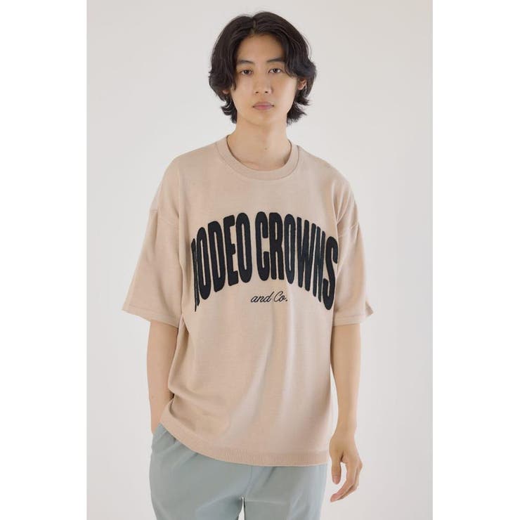 メンズCURVE LOGOコンビニットトップス | RODEO CROWNS WIDE BOWL | 詳細画像1 