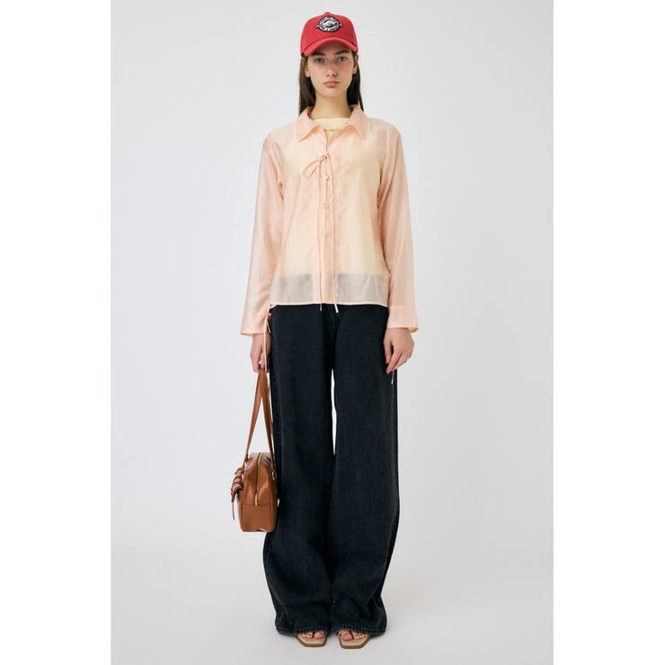 RIBBON シアーシャツ | MOUSSY OUTLET | 詳細画像9 