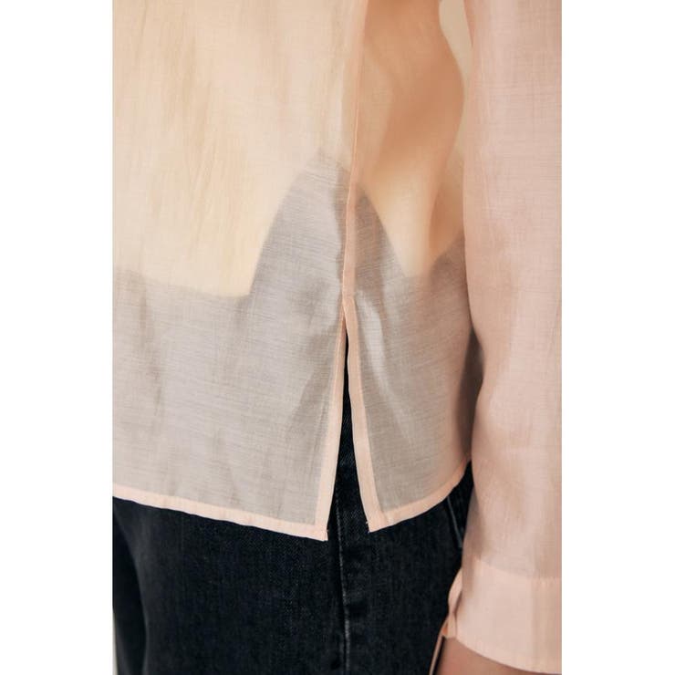 RIBBON シアーシャツ | MOUSSY OUTLET | 詳細画像16 