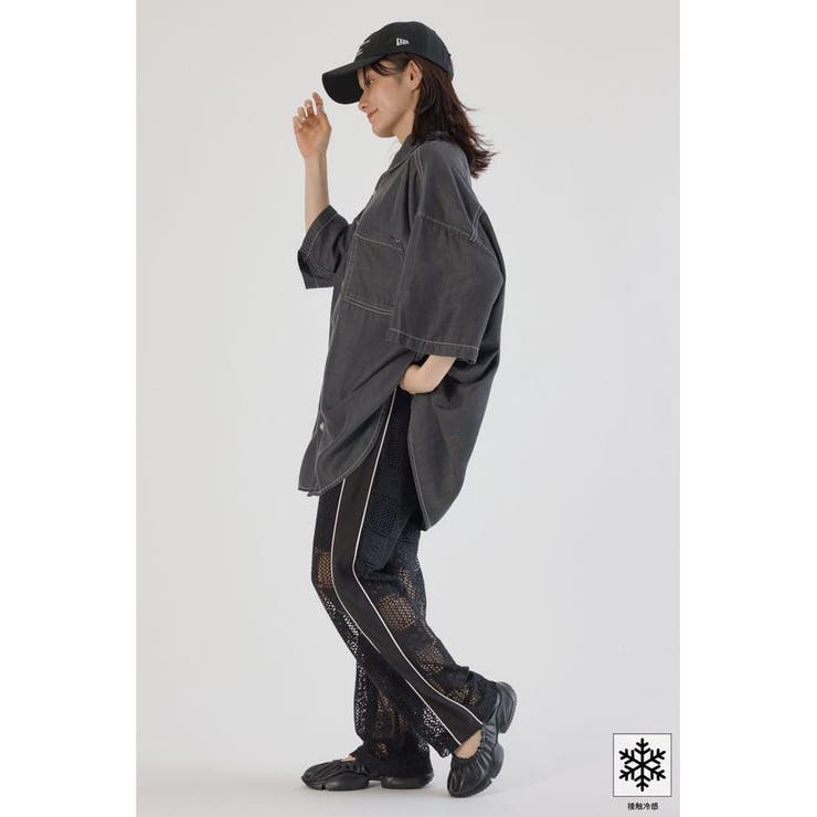 クールデニムビッグシャツ | RODEO CROWNS WIDE BOWL | 詳細画像7 