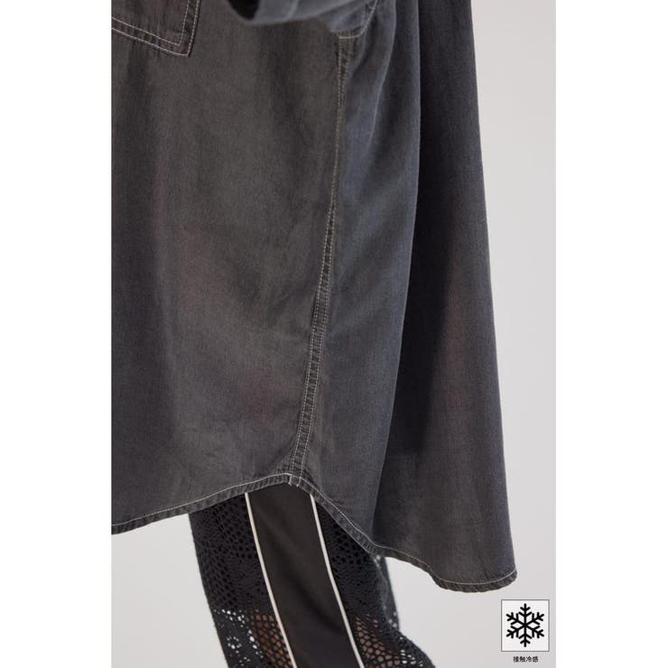 クールデニムビッグシャツ | RODEO CROWNS WIDE BOWL | 詳細画像15 