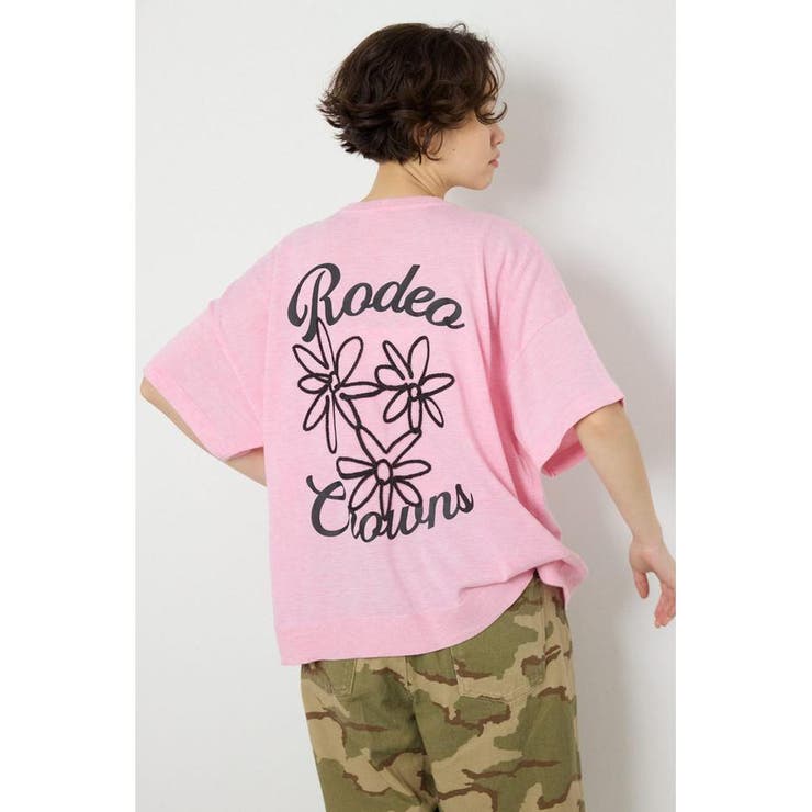 フラワーロゴニットトップス | RODEO CROWNS WIDE BOWL | 詳細画像22 
