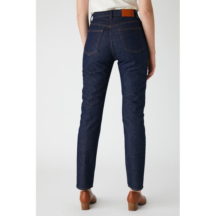 パンツ MOUSSY PLAIN JEANS STRAIGHT SLIM MOUSSY マウジー moussy PLAIN JEANS STRAIGHT SLIM （ブルー