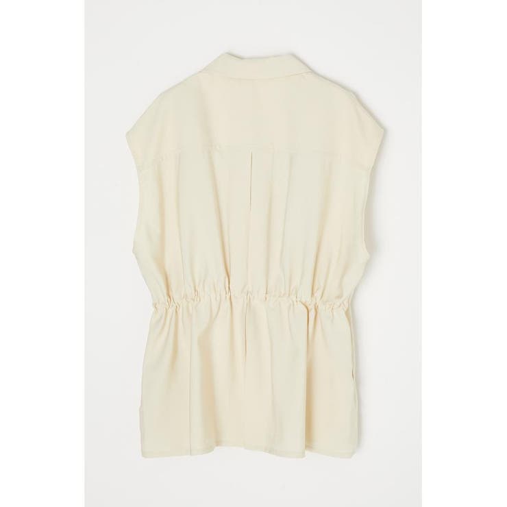 OPEN COLLAR SLEEVELESS シャツ[品番：BJLW0023365]｜MOUSSY OUTLET