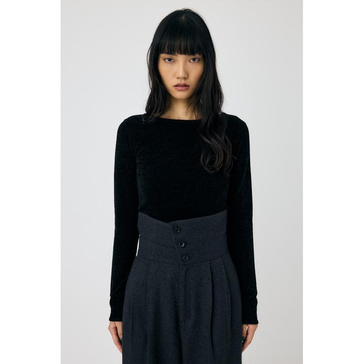 VELOUR TOUCH ロングスリーブトップス | MOUSSY OUTLET | 詳細画像12 