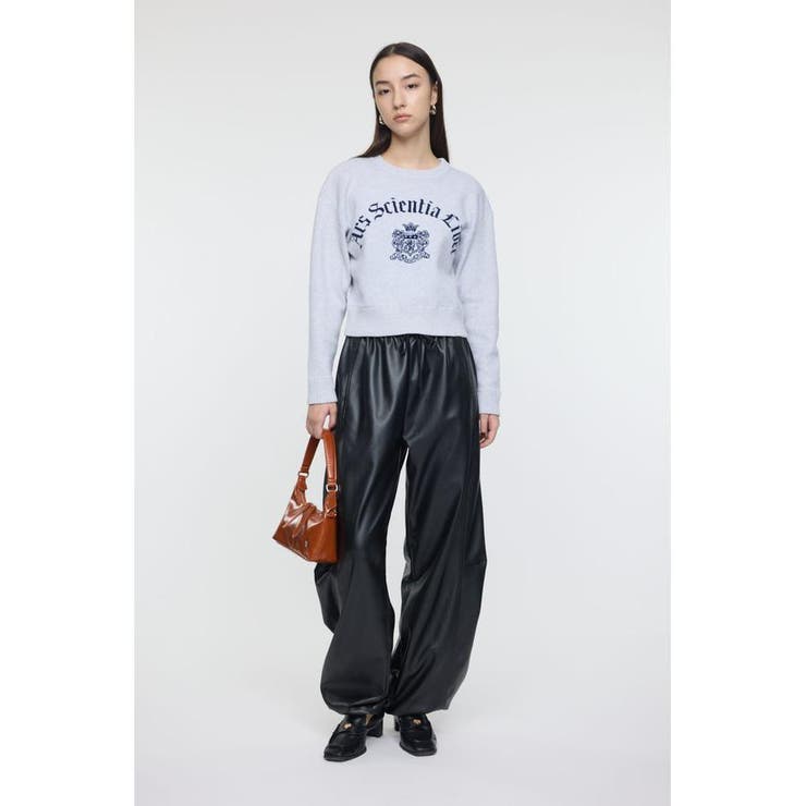F/LEATHER JOGGER パンツ | MOUSSY OUTLET | 詳細画像2 