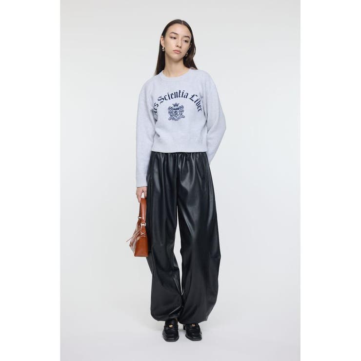 F/LEATHER JOGGER パンツ | MOUSSY OUTLET | 詳細画像3 