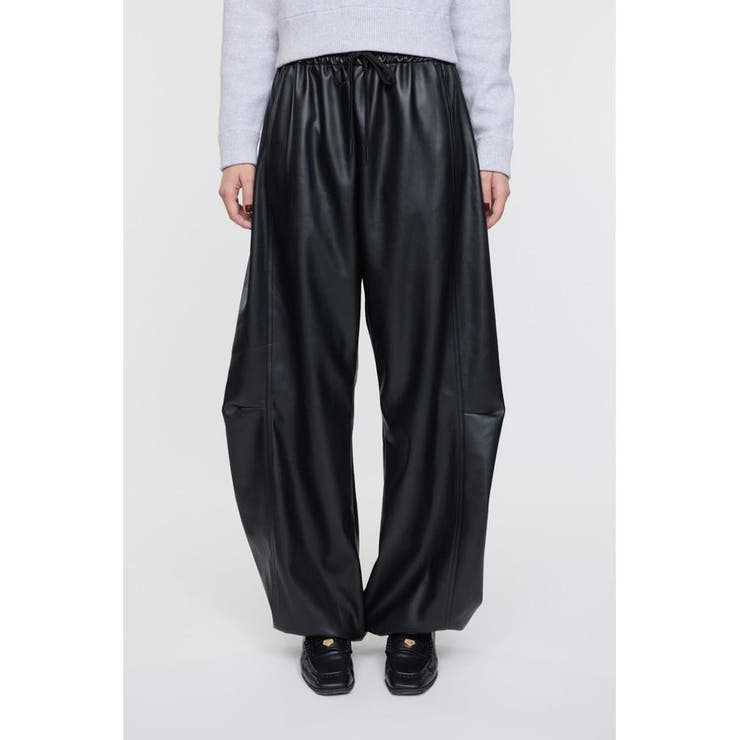 F/LEATHER JOGGER パンツ | MOUSSY OUTLET | 詳細画像5 