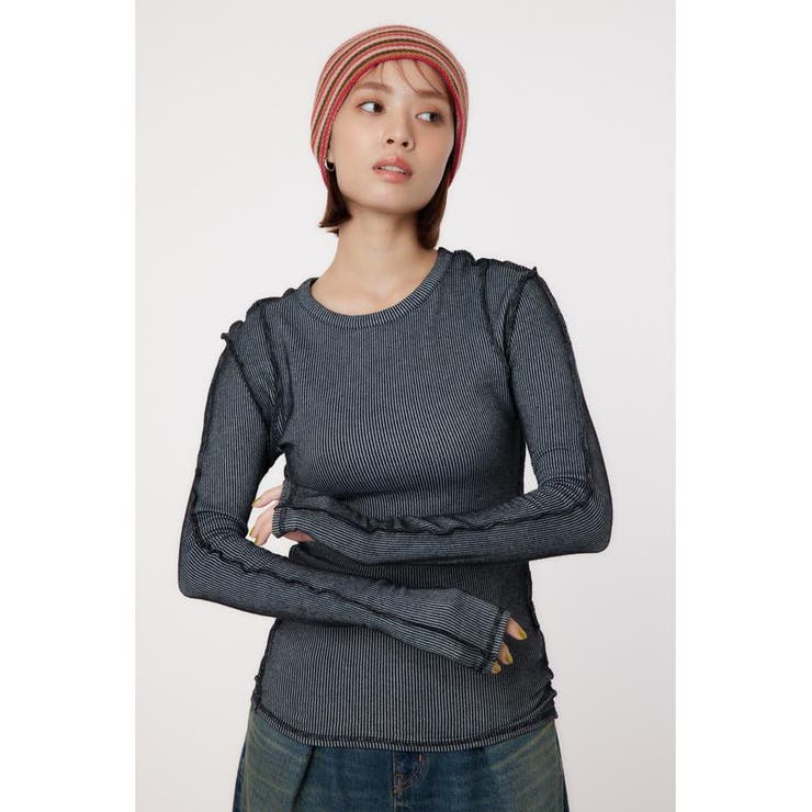 STITCH SLIM リブトップス | RODEO CROWNS WIDE BOWL | 詳細画像14 