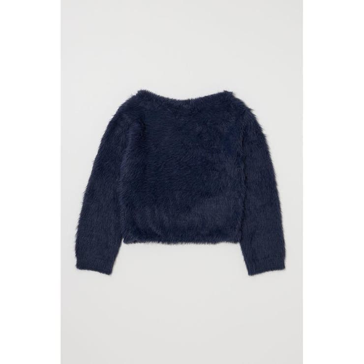 FAUX FUR KNIT CROP トップス | MOUSSY OUTLET | 詳細画像16 