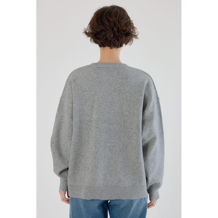 Frayed Lettering ニットトップス | RODEO CROWNS WIDE BOWL | 詳細画像21 