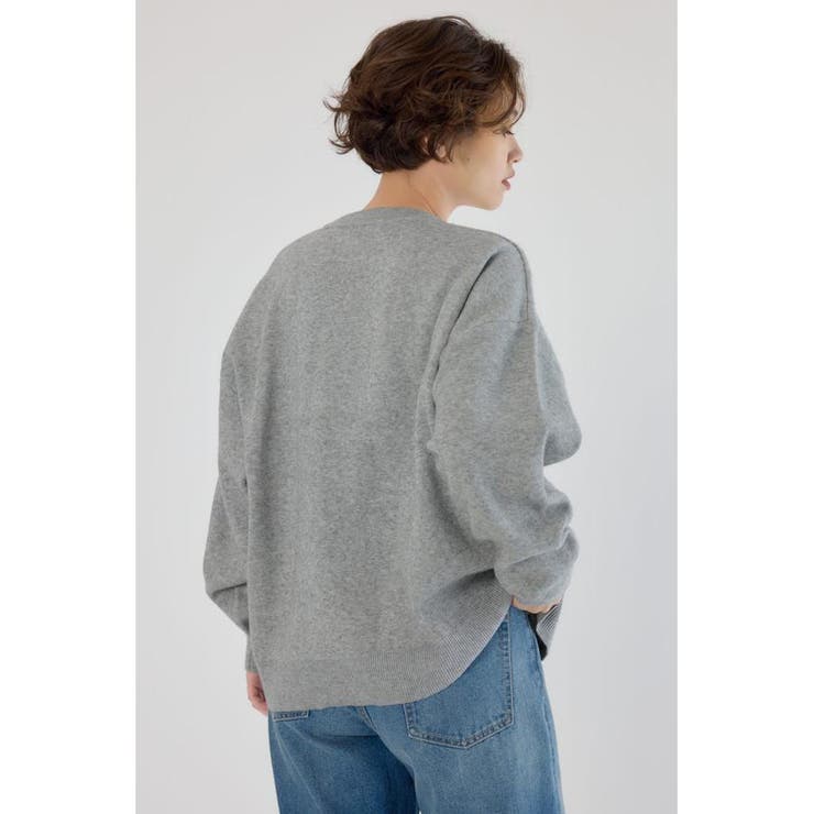 Frayed Lettering ニットトップス | RODEO CROWNS WIDE BOWL | 詳細画像16 