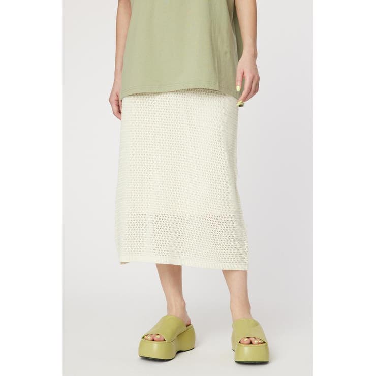 IVOY3 | メッシュナロースカート | RODEO CROWNS WIDE BOWL