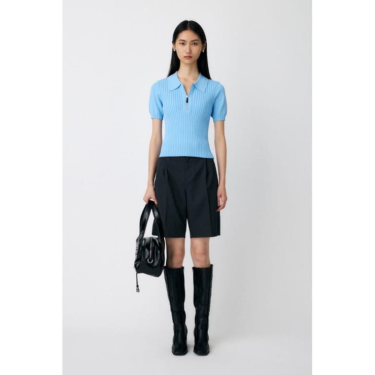 HALF ZIP CLASSIC ポロ トップス | MOUSSY OUTLET | 詳細画像11 