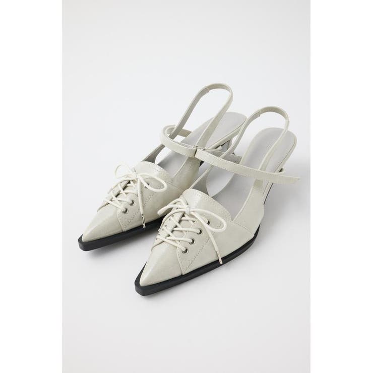 LACE UP SLING BACK ミュール | MOUSSY OUTLET | 詳細画像11 