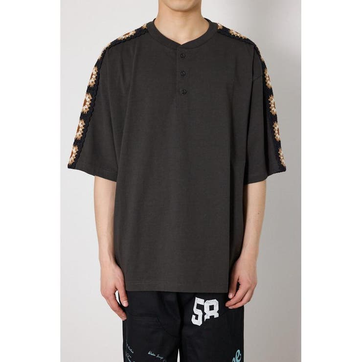 クロシェラインヘンリーTシャツ | RODEO CROWNS WIDE BOWL | 詳細画像14 