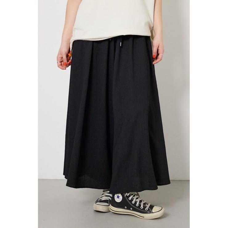 BLK | 楊柳イージースカーチョ | RODEO CROWNS WIDE BOWL