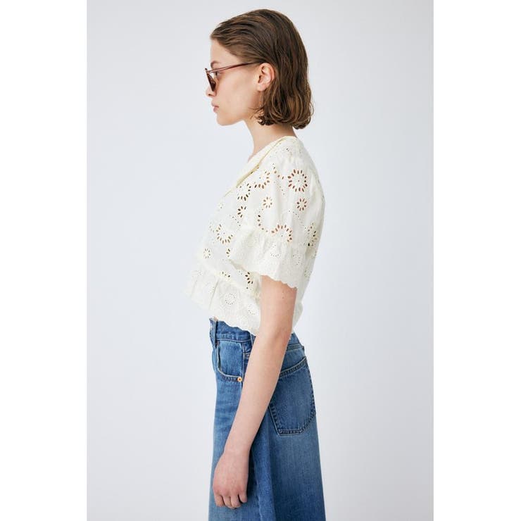 COTTON LACE ブラウス[品番：BJLW0025646]｜MOUSSY OUTLET（マウジー