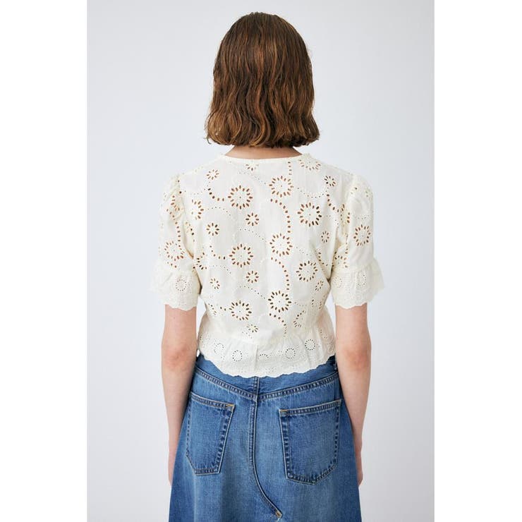 COTTON LACE ブラウス[品番：BJLW0025646]｜MOUSSY OUTLET（マウジー