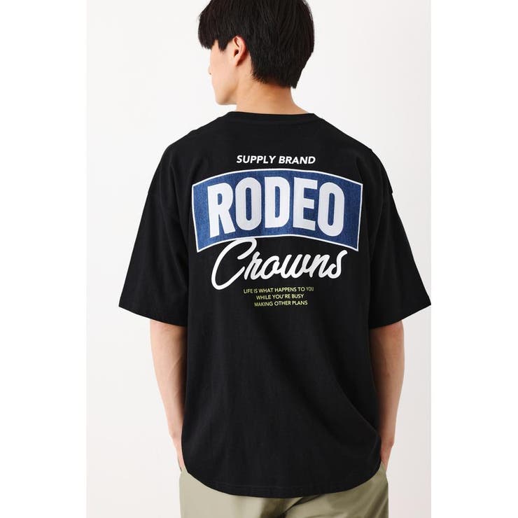 メンズデニムアップリケTシャツ[品番：BJLW0025567]｜RODEO