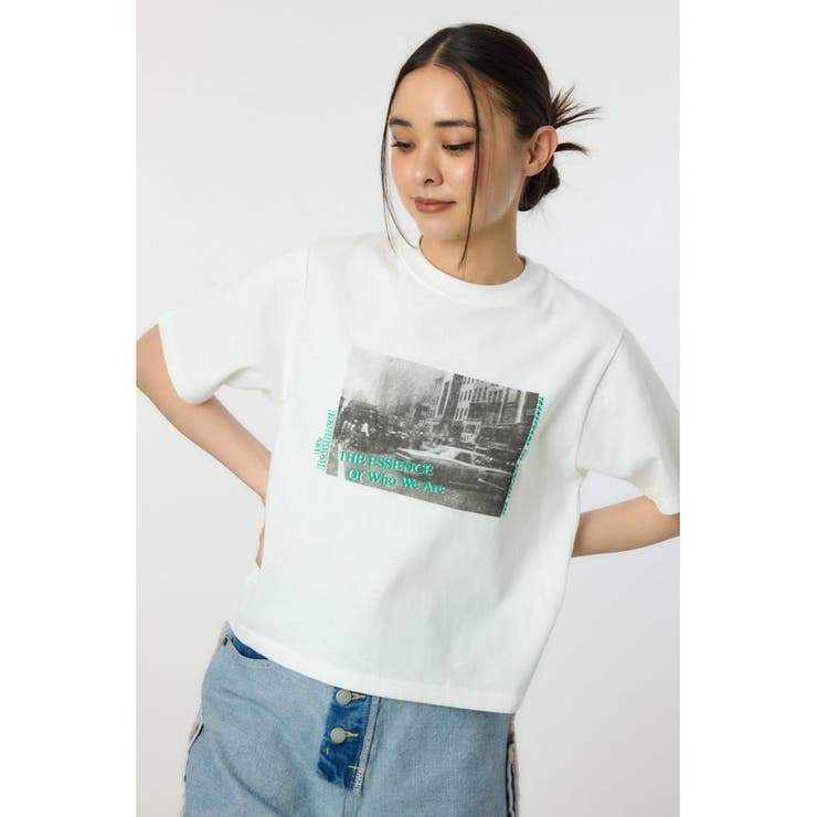 O/WHT1 | CITY SCAPE Tシャツ | RODEO CROWNS WIDE BOWL