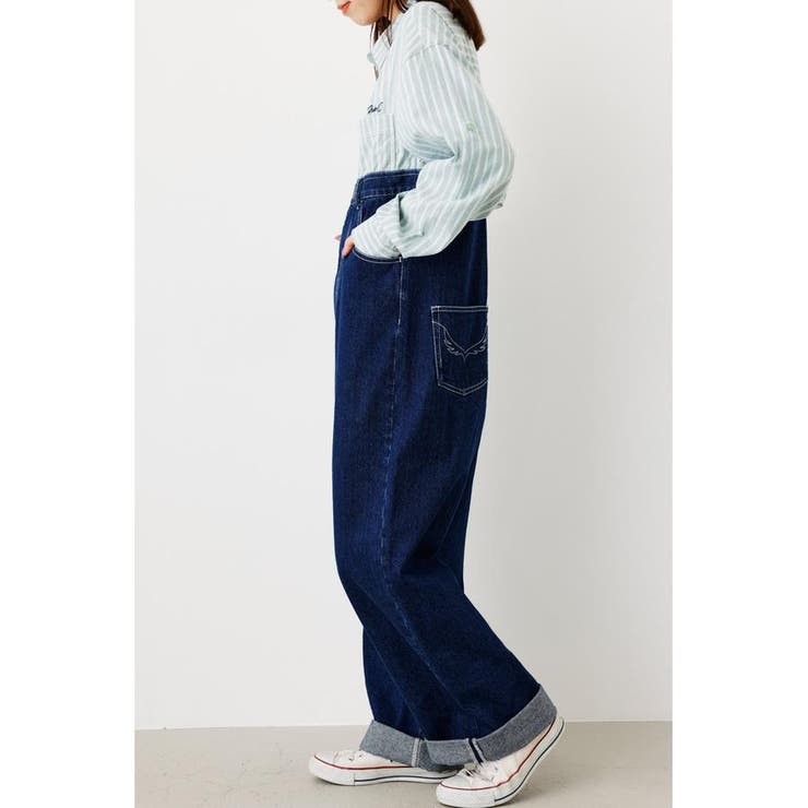 DENIM リメイクライク オールインワン | RODEO CROWNS WIDE BOWL | 詳細画像5 