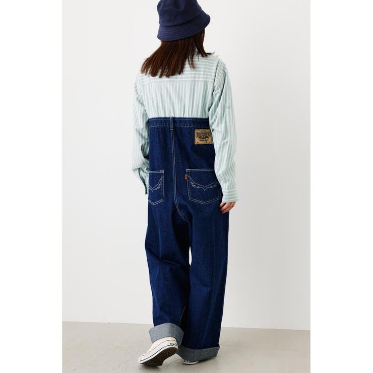 DENIM リメイクライク オールインワン | RODEO CROWNS WIDE BOWL | 詳細画像7 