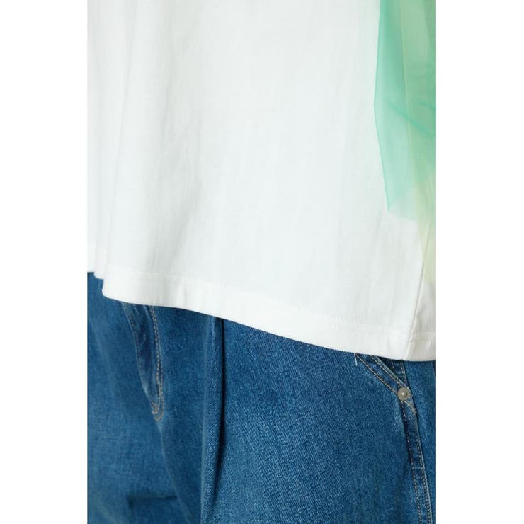 チュールスリーブカレッジTシャツ | RODEO CROWNS WIDE BOWL | 詳細画像15 