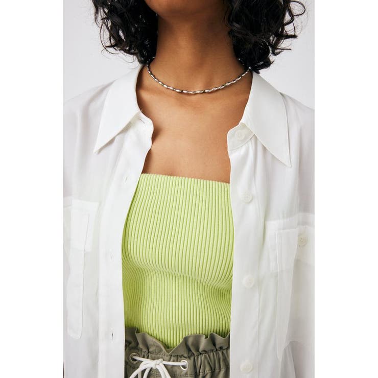 BACK OPEN SHIRT ベスト | MOUSSY OUTLET | 詳細画像4 